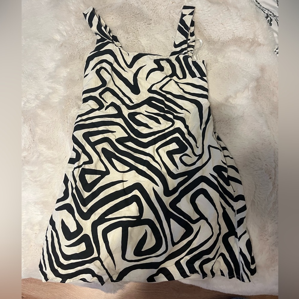 Linen Mini Dress